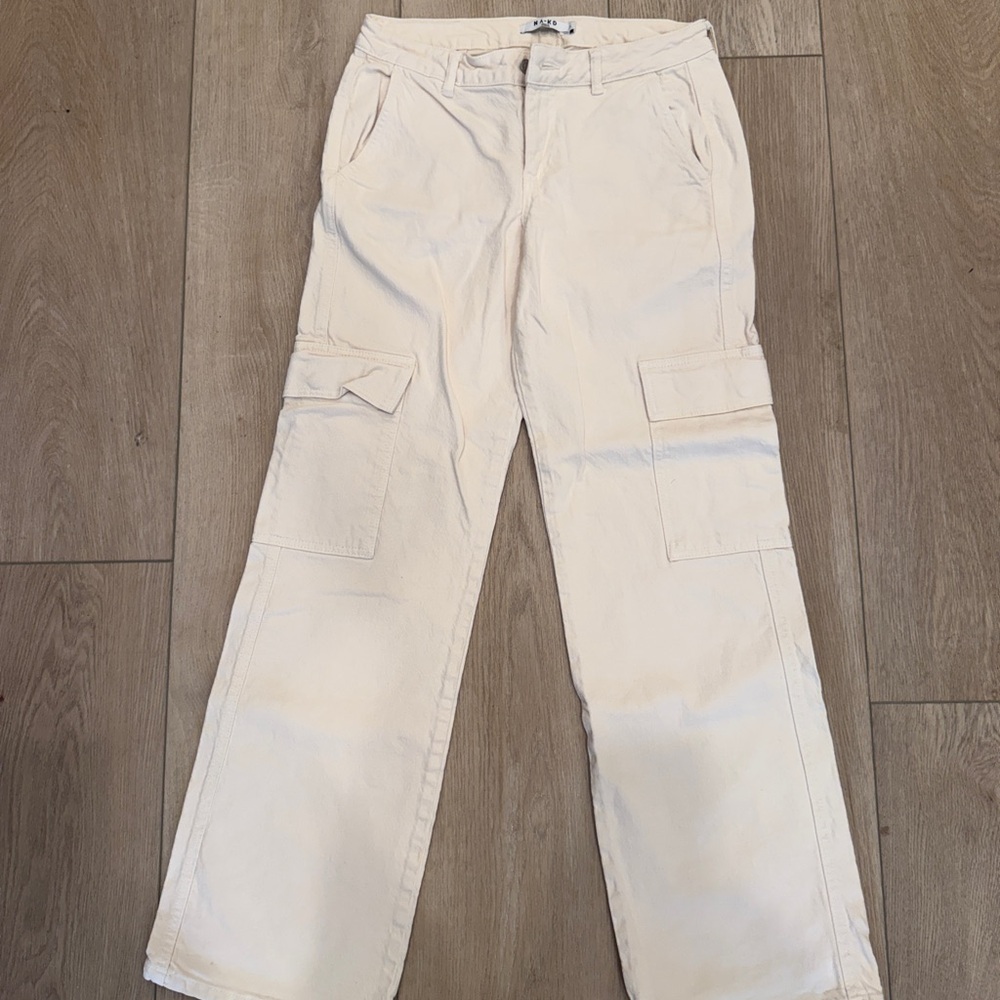 NAKD Light Cream Cargo Pants